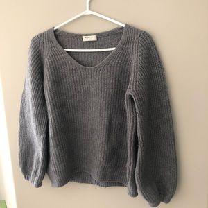 Babaton Valadon Balloon Sleeve Sweater